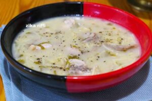 Yemek (La soupe de poulet turque Tavuk Çorbası)- meilleurs remèdes maison pour soigner la grippe de Turquie